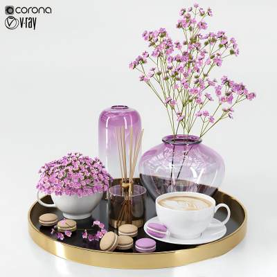 现代尾凤蝶花瓶花艺